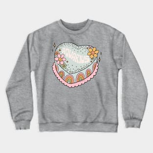 Aquarius Heart Cake Crewneck Sweatshirt